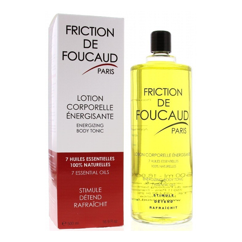 Friction de Foucaud Lotion Energisante 500 ml Friction de Foucaud Lotion Energisante 500 ml