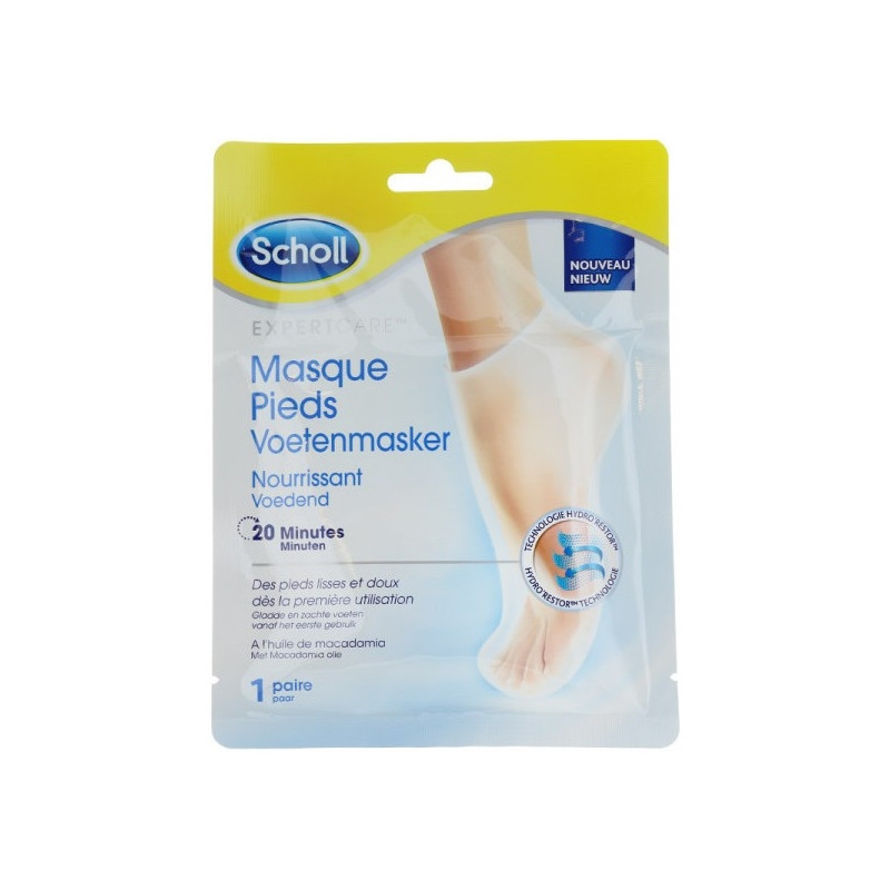 Scholl ExpertCare Masque Pieds Nourrissant 1 Paire Scholl ExpertCare Masque Pieds Nourrissant 1 Paire