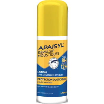 Apaisyl Répulsif Moustiques Lotion Anti-Moustiques & Tiques 90 ml