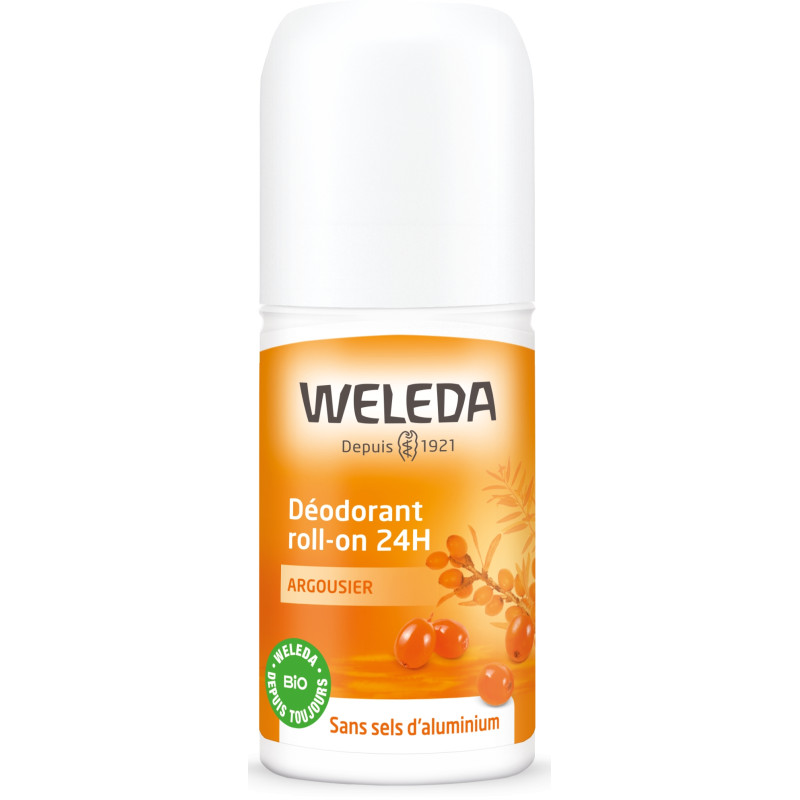 Weleda Déodorant roll-on 24h Argousier 50 ml Weleda Déodorant roll-on 24h Argousier 50 ml