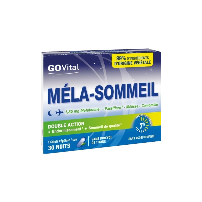 GOVital Méla-Sommeil 30 Gélules GOVital Méla-Sommeil 30 Gélules