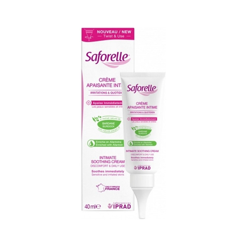 Saforelle Crème Apaisante Intime 40 ml Saforelle Crème Apaisante Intime 40 ml