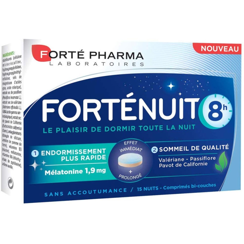 Forte Pharma Forté Nuit 8h 15 Gélules Forte Pharma Forté Nuit 8h 15 Gélules
