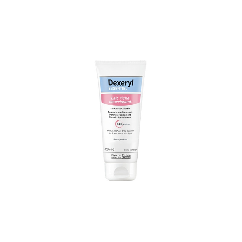 Dexeryl Essentiel Lait Riche Nourrissant 200 ml Dexeryl Essentiel Lait Riche Nourrissant 200 ml