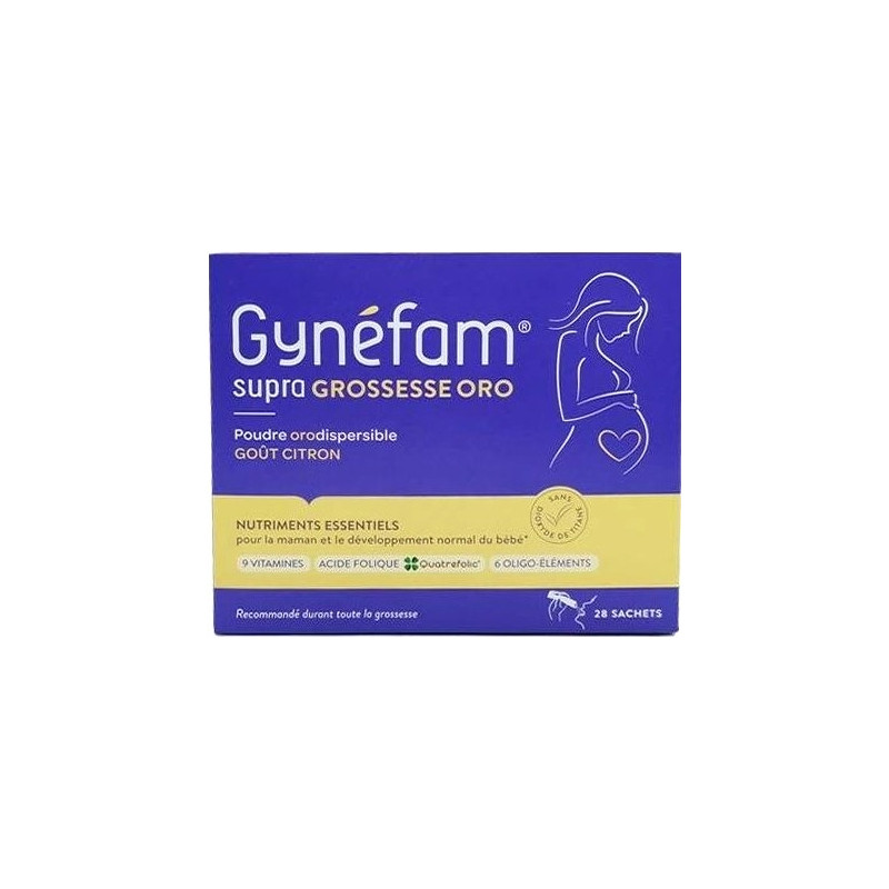 Gynéfam Supra Grossesse Oro 28 Sachets Gynéfam Supra Grossesse Oro 28 Sachets