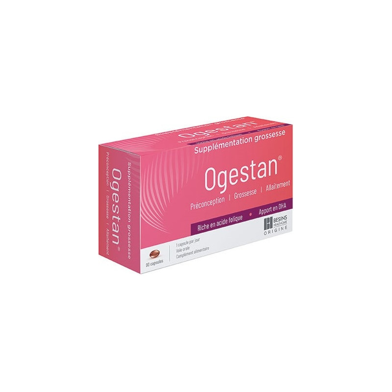 Ogestan Supplémentation Grossesse 90 Capsules Ogestan Supplémentation Grossesse 90 Capsules