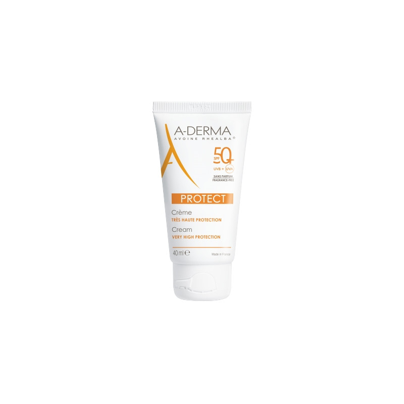 A-Derma Protect Crème Sans Parfum Spf 50+ 40 ml A-Derma Protect Crème Sans Parfum Spf 50+ 40 ml
