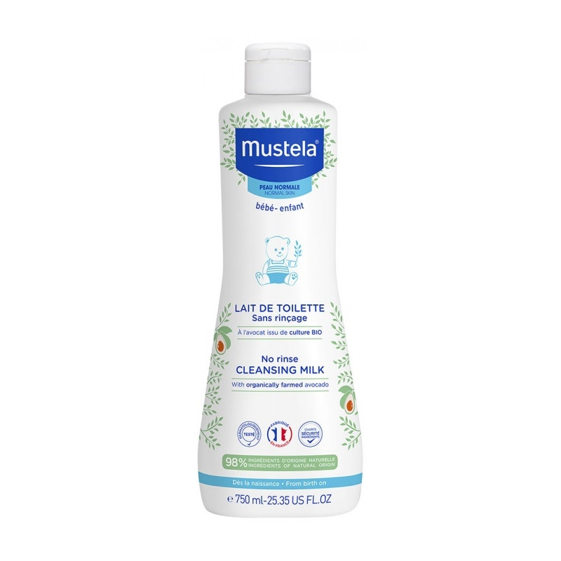 Mustela Bébé Lait De Toilette 750 ml Mustela Bébé Lait De Toilette 750 ml