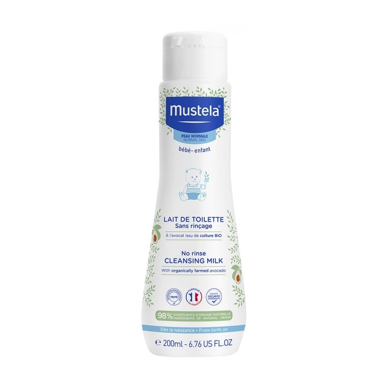 Mustela Bébé Lait De Toilette 200 ml Mustela Bébé Lait De Toilette 200 ml