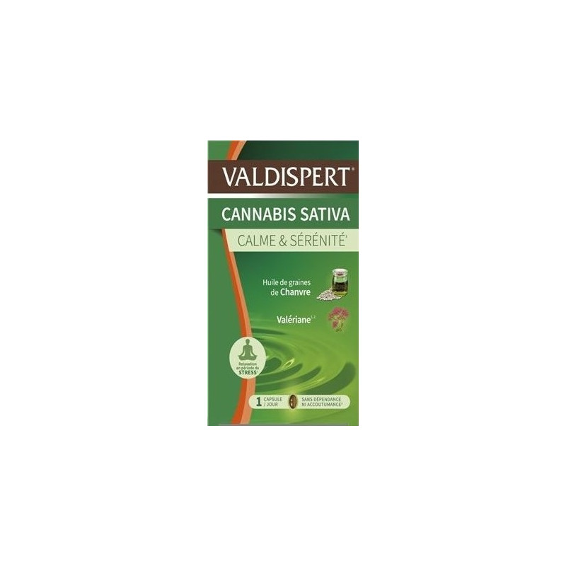 Valdispert Cannabis Sativa 24 Capsules Valdispert Cannabis Sativa 24 Capsules
