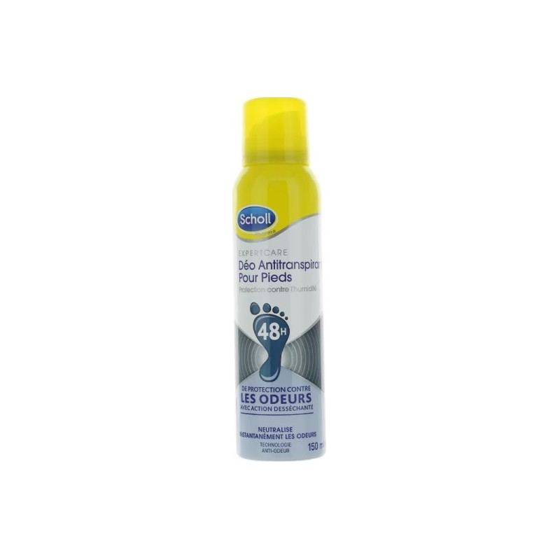 Scholl Déodorant anti-transpiration pied spray 150ml Scholl Déodorant anti-transpiration pied spray 150ml