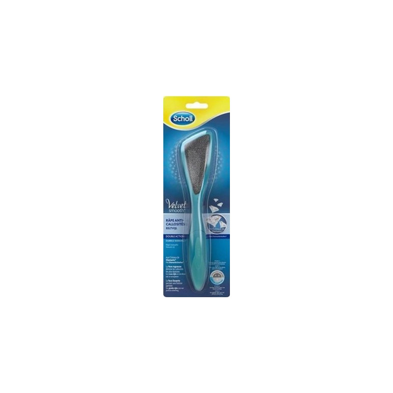 Scholl rape pieds double action cristaux de diamants Scholl rape pieds double action cristaux de diamants
