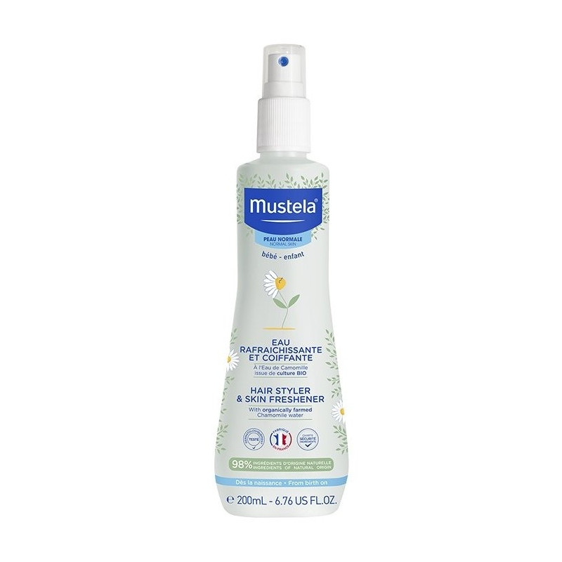 Mustela Bébé Eau Rafraîchissante et Coiffante 200 ml Mustela Bébé Eau Rafraîchissante et Coiffante 200 ml