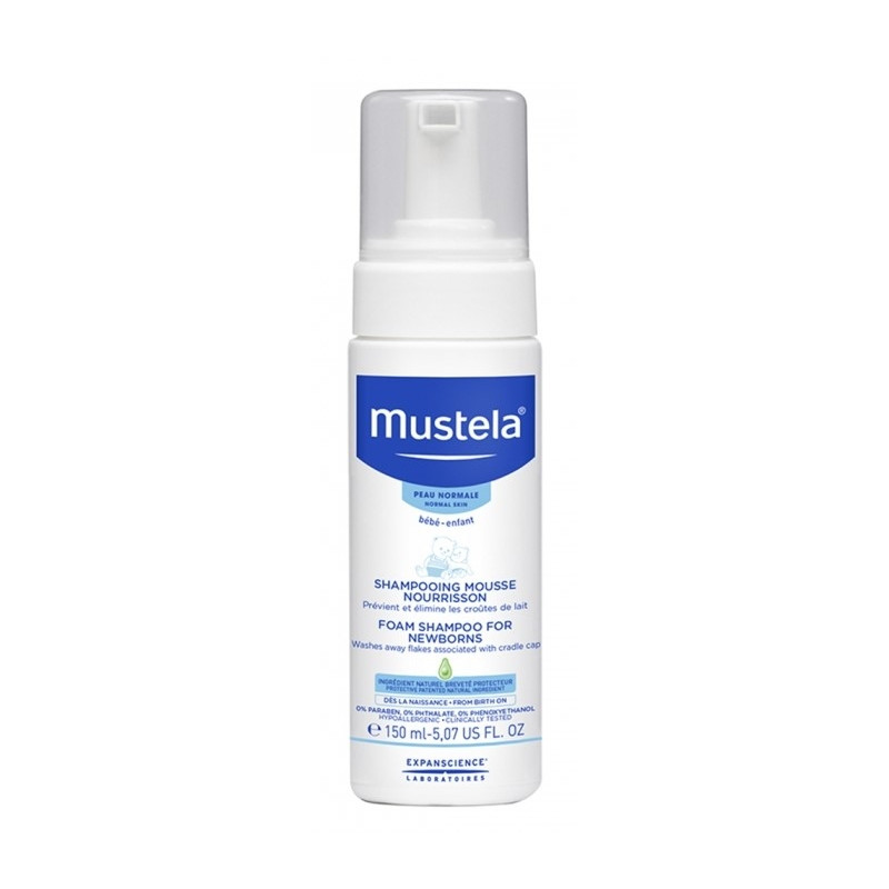 Mustela Bébé Shampoing mousse nourrisson 150 ml Mustela Bébé Shampoing mousse nourrisson 150 ml