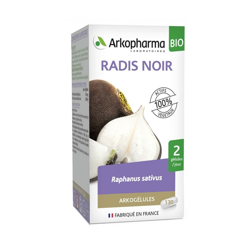 Arkopharma Arkogélules BIO Radis noir x 130 Arkopharma Arkogélules BIO Radis noir x 130