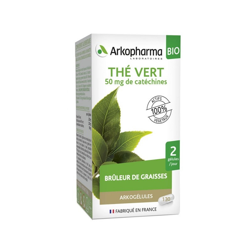 Arkopharma Arkogélules® BIO Thé vert x130 Arkopharma Arkogélules® BIO Thé vert x130