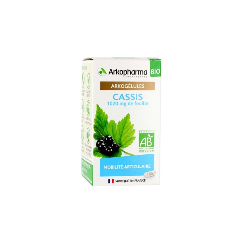 Arkopharma Arkogélules BIO Cassis x 150 Arkopharma Arkogélules BIO Cassis x 150