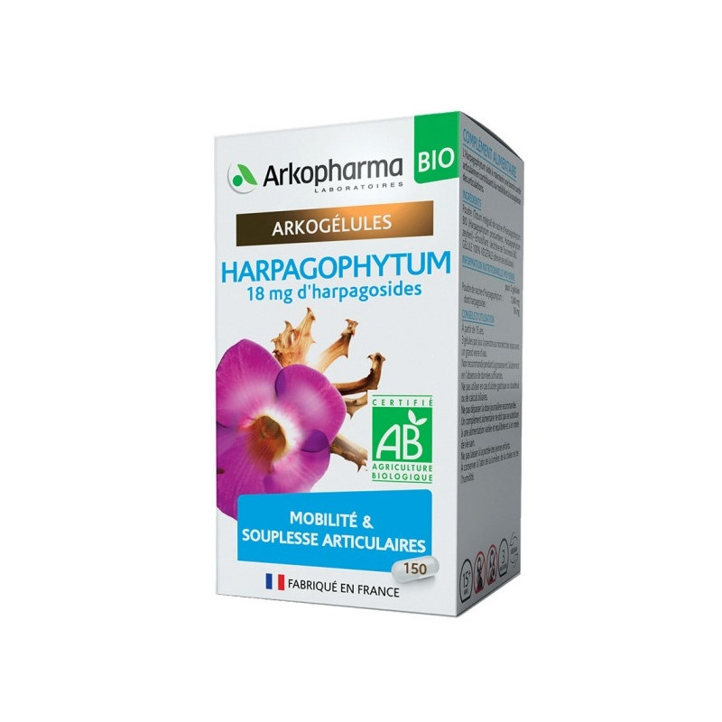 Arkopharma Arkogélules BIO Harpagophytum x 150 Arkopharma Arkogélules BIO Harpagophytum x 150