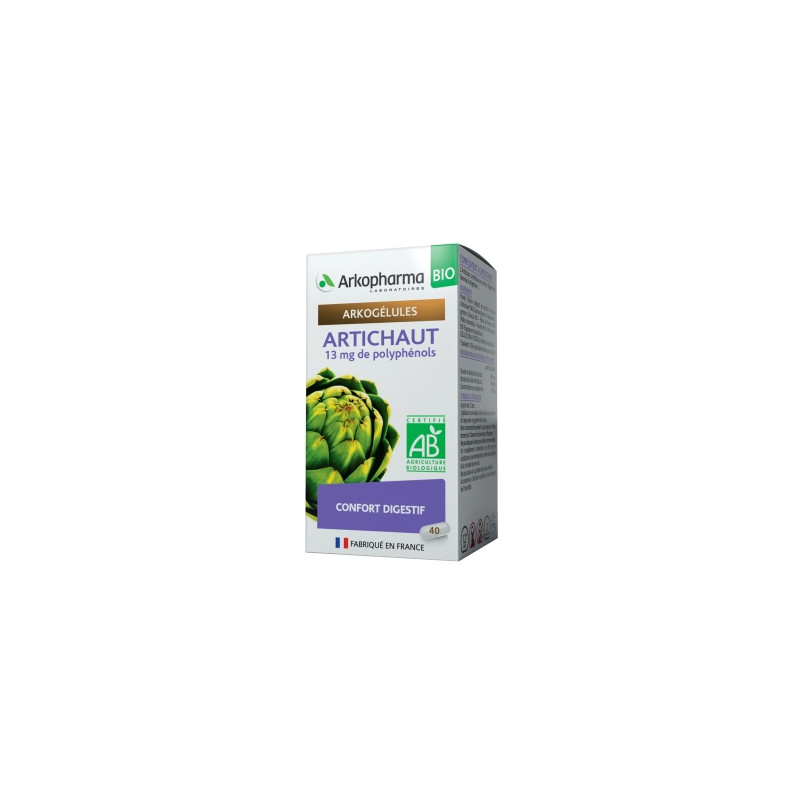 Arkopharma Arkogélules BIO Artichaut x 40 Arkopharma Arkogélules BIO Artichaut x 40