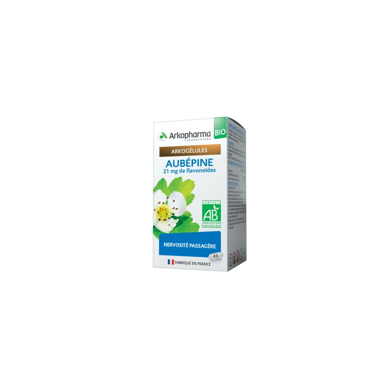 Arkopharma Arkogélules BIO Aubépine x 45 Arkopharma Arkogélules BIO Aubépine x 45