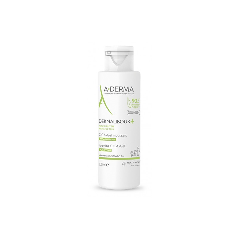 ADERMA DERMALIBOUR CICA GEL MOUSSANT 100 ml ADERMA DERMALIBOUR CICA GEL MOUSSANT 100 ml