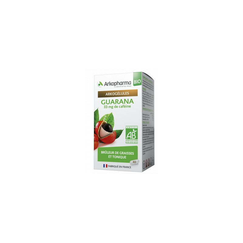 Arkopharma Arkogélules BIO Guarana x 40 Arkopharma Arkogélules BIO Guarana x 40