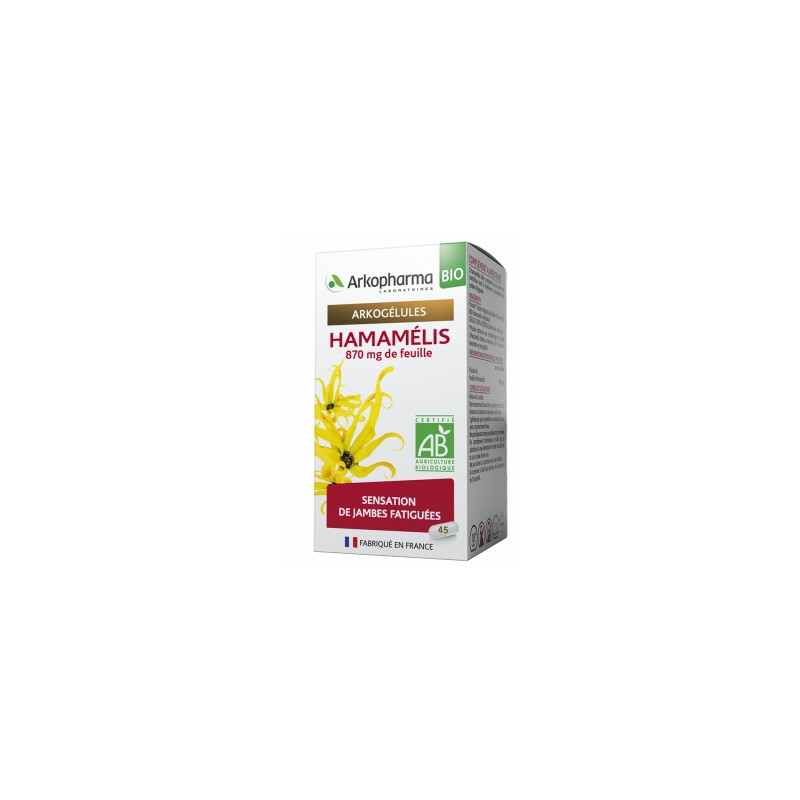 Arkopharma Arkogélules BIO Hamamélis x 45 Arkopharma Arkogélules BIO Hamamélis x 45