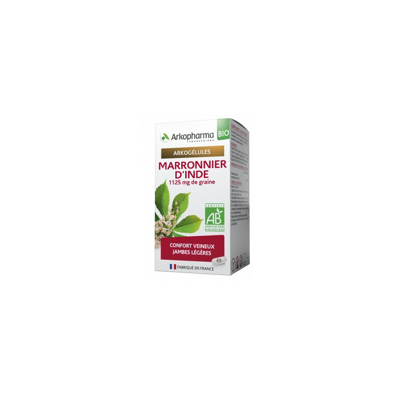 Arkopharma Arkogélules BIO Marronnier d'Inde x 45 Arkopharma Arkogélules BIO Marronnier d'Inde x 45