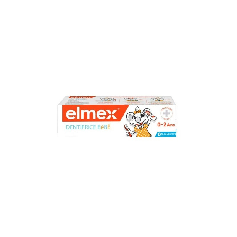 ELMEX Dentifrice Bébé 0-2ANS 50 ml ELMEX Dentifrice Bébé 0-2ANS 50 ml
