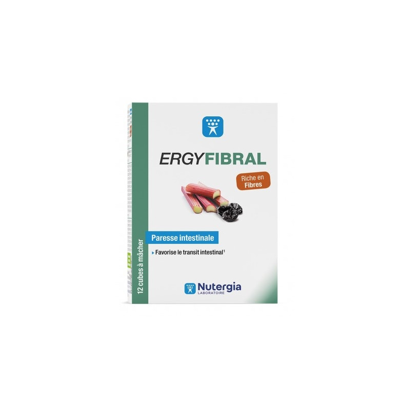 ERGYFIBRAL Paresse Intestinale x 12 cubes ERGYFIBRAL Paresse Intestinale x 12 cubes