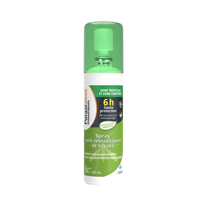 Parasidose Spray Anti-moustiques et tiques 100 ml Parasidose Spray Anti-moustiques et tiques 100 ml