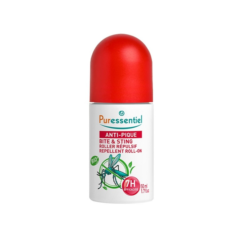 Puressentiel Roller Répulsif Anti-Pique Bio 50 ml Puressentiel Roller Répulsif Anti-Pique Bio 50 ml