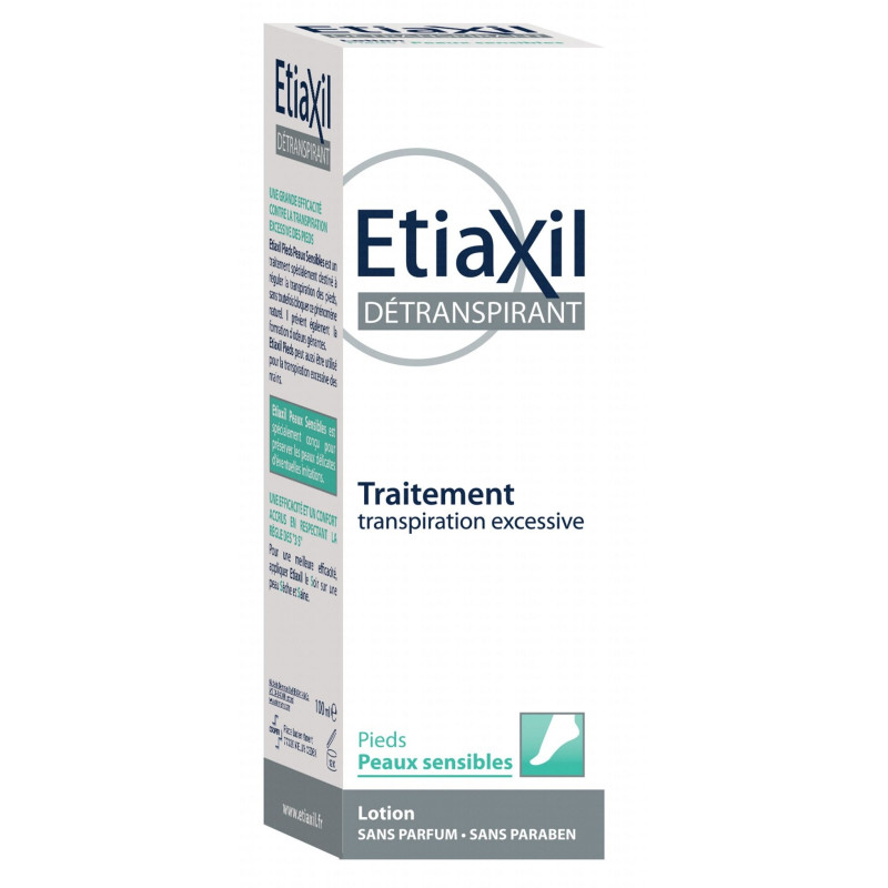Etiaxil Traitement Détranspirant Pieds 100 ml Etiaxil Traitement Détranspirant Pieds 100 ml