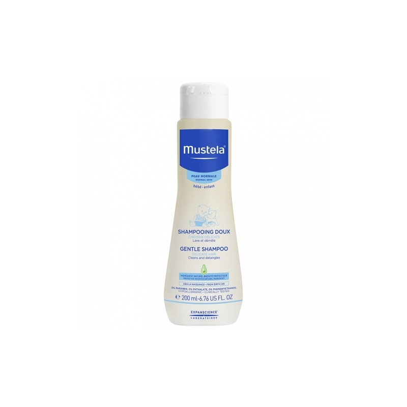 Mustela Shampoing doux bébé à l'avocat Bio 200ml Mustela Shampoing doux bébé à l'avocat Bio 200ml