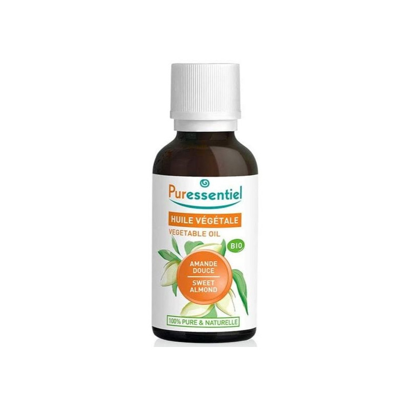 PURESSENTIEL huile vegetale bio amande douce 50ml PURESSENTIEL huile vegetale bio amande douce 50ml