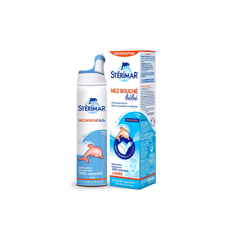 STERIMAR nez bouché bébé 2X100ml STERIMAR nez bouché bébé 2X100ml