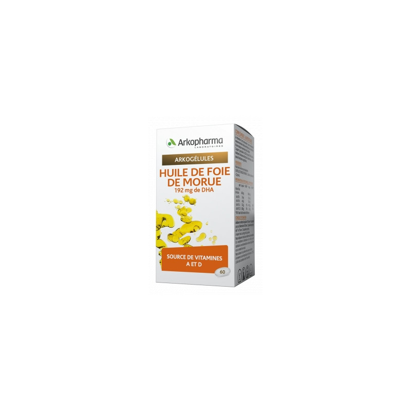 Arkopharma Arkogélules Huile de Foie de Morue