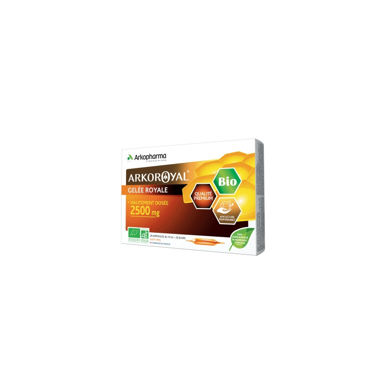 Arkopharma Arkoroyal Gelée Royale BIO 2500mg Arkopharma Arkoroyal Gelée Royale BIO 2500mg