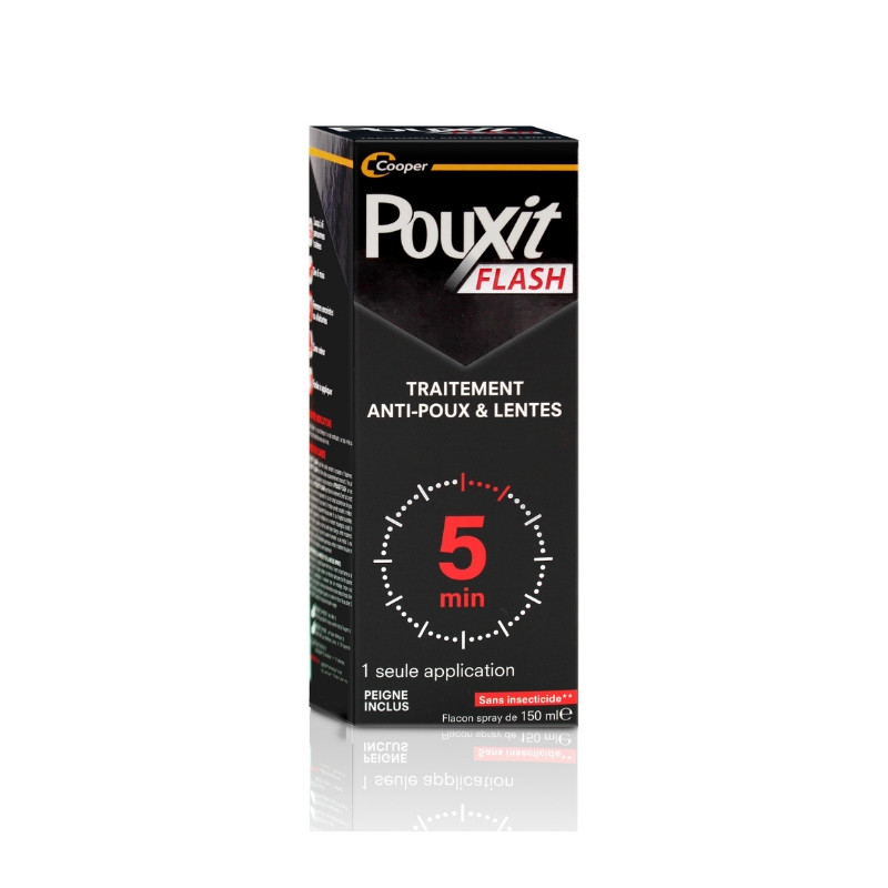 Pouxit Flash spray anti-poux 150ml Pouxit Flash spray anti-poux 150ml