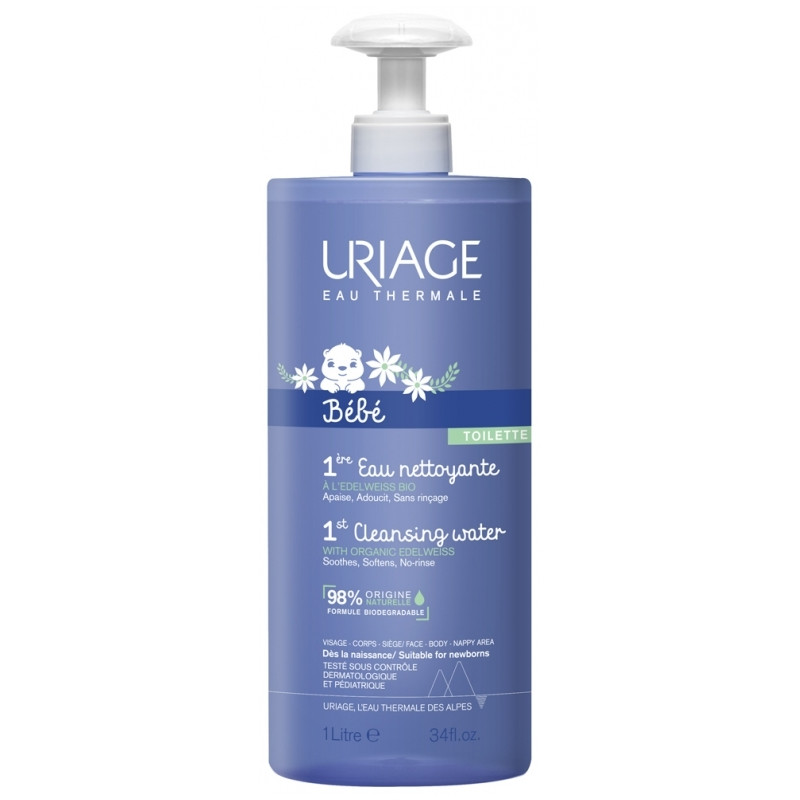 Uriage 1er Eau Nettoyante bébé 1L Uriage 1er Eau Nettoyante bébé 1L