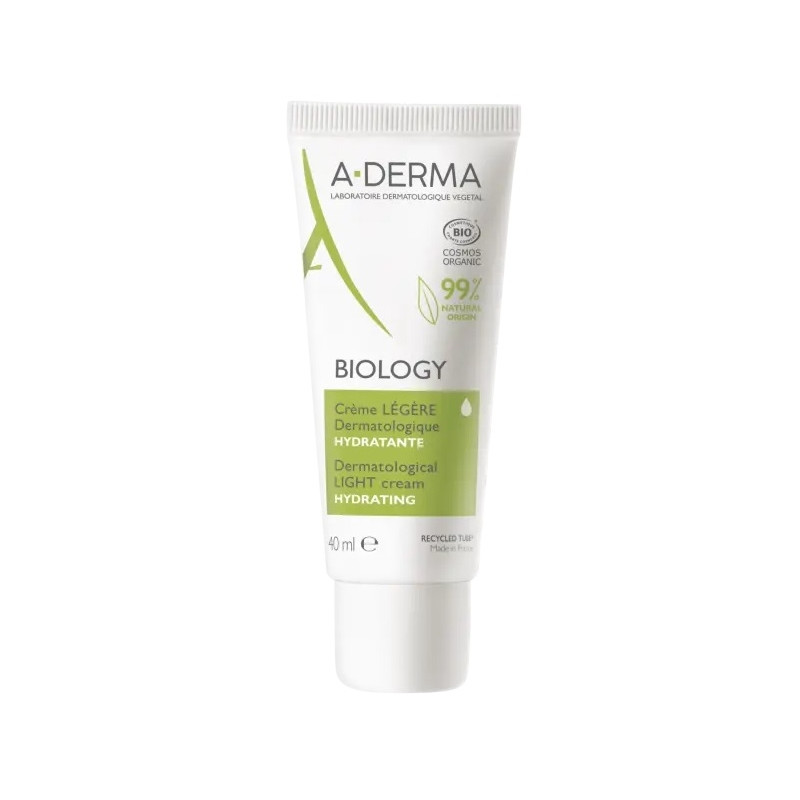 A-Derma Biology Crème légère dermatologique hydratante 40ml A-Derma Biology Crème légère dermatologique hydratante 40ml