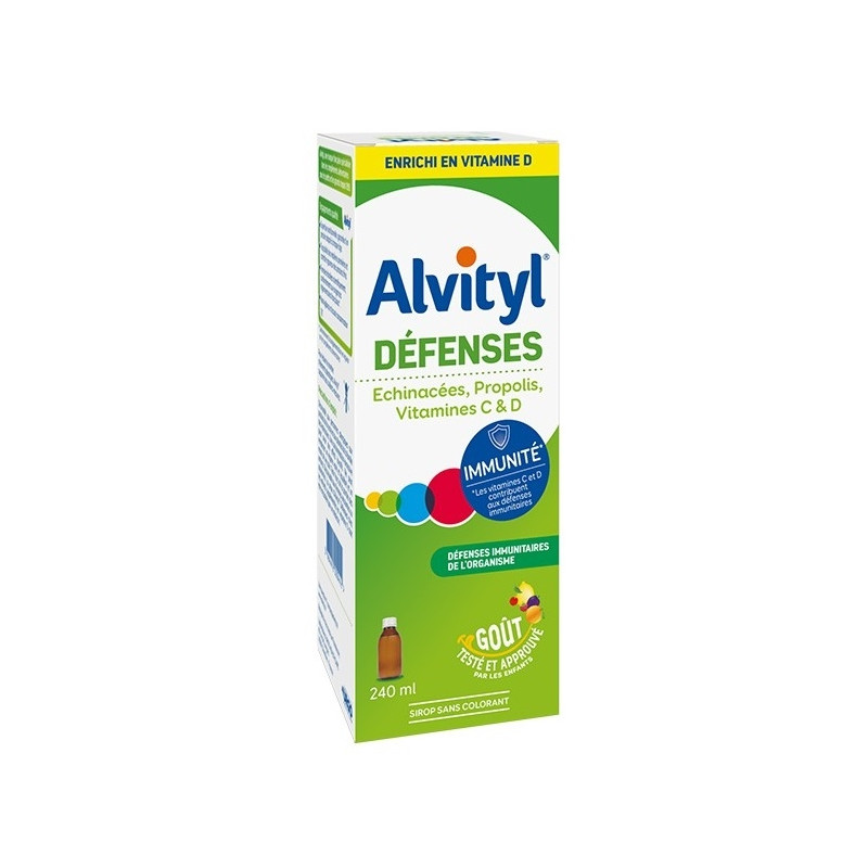 Alvityl Défenses Sirop 240ml Alvityl Défenses Sirop 240ml