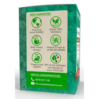 Arkopharma Arkogélules® Vitamine D3 végétale x90