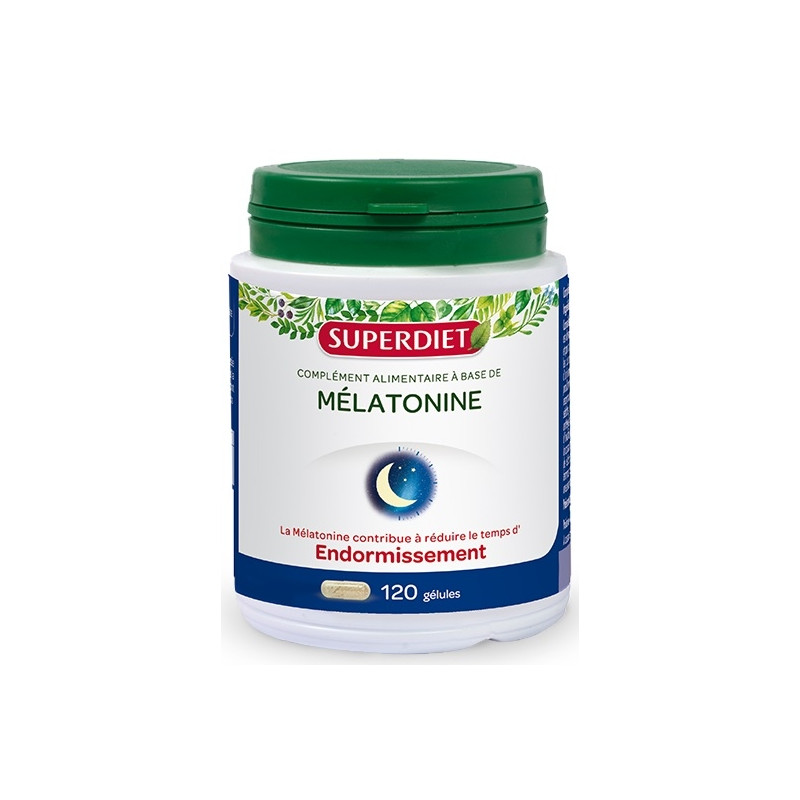 Super Diet Melatonine x120 Gélules Super Diet Melatonine x120 Gélules