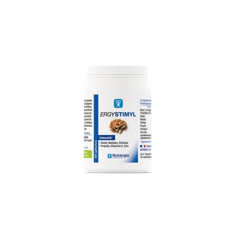 Nutergia Ergystimyl Immunité x60 Gélules Nutergia Ergystimyl Immunité x60 Gélules