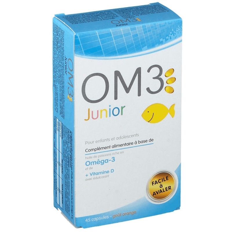 Super Diet OM3 Junior Pour Enfants et Adolescents x45 Caps Super Diet OM3 Junior Pour Enfants et Adolescents x45 Caps