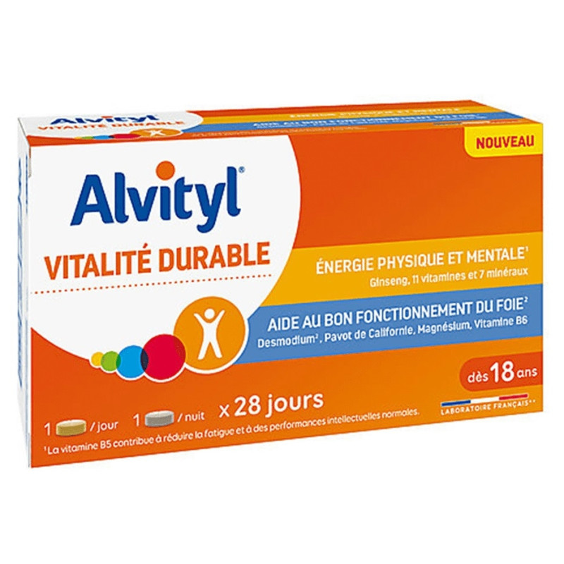 Alvityl Vitalité Durable x56 Comprimés Alvityl Vitalité Durable x56 Comprimés