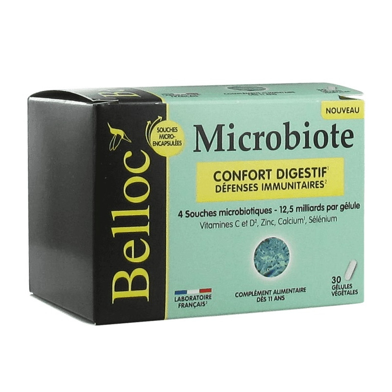 Belloc Microbiote 30 Gélules Belloc Microbiote 30 Gélules