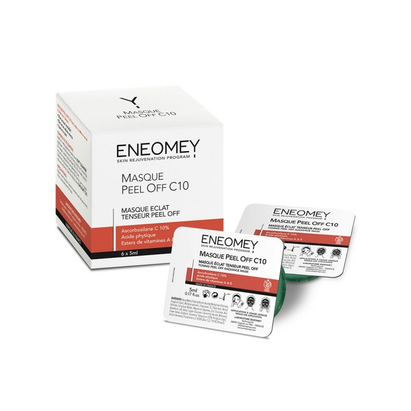 Eneomey Masque Peel Off C10 Eclat Tenseur 6x5ml Eneomey Masque Peel Off C10 Eclat Tenseur 6x5ml
