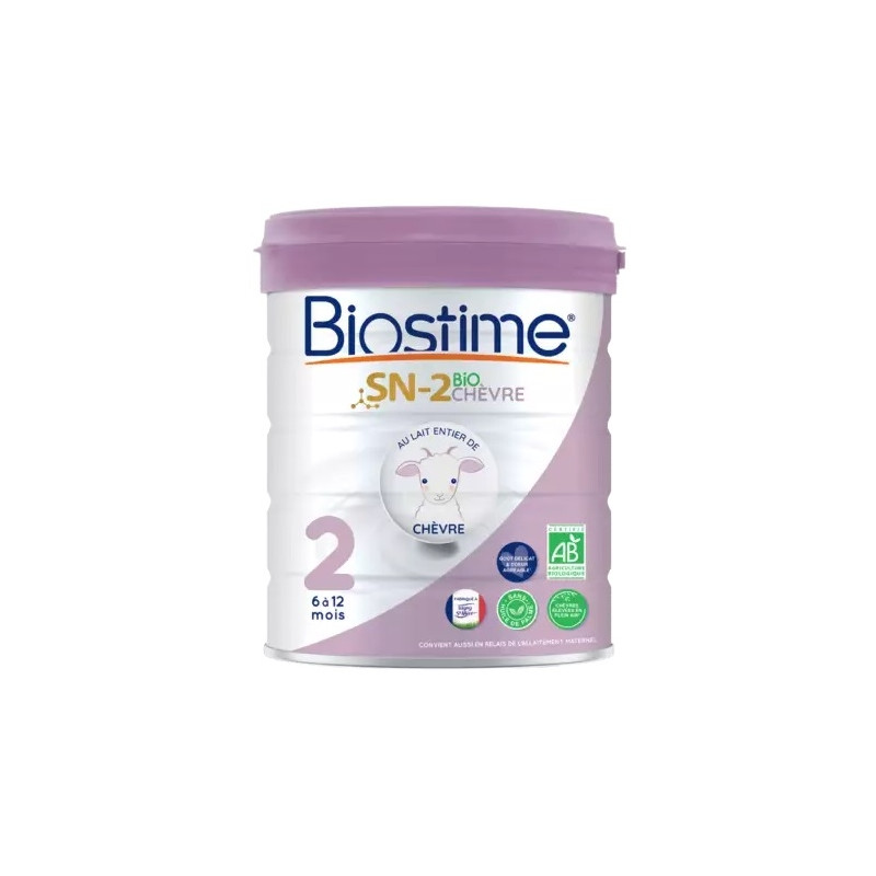 Biostime sn-2 Bio Chèvre Lait 2ème Âge 800g Biostime sn-2 Bio Chèvre Lait 2ème Âge 800g